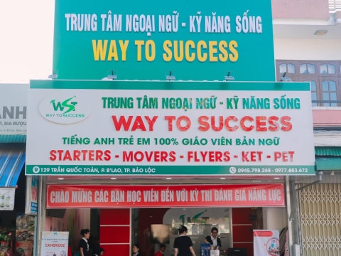 Trung Tâm Ngoại Ngữ - Kỹ Năng Sống Way to Success