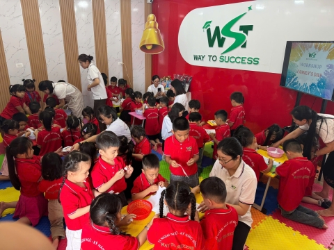 Cuộc thi Rung Chuông Vàng - Khối Tiền Tiểu Học và workshop mỹ thuật 'Gia đình yêu thương'