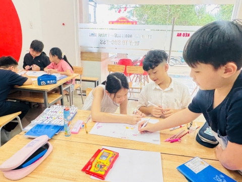 Hoạt động vẽ sơ đồ tư duy