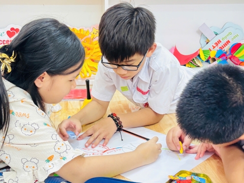 Hoạt động vẽ sơ đồ tư duy
